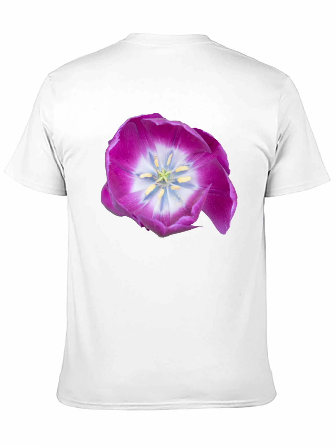 Floral Print T-Shirt - Casual Wear