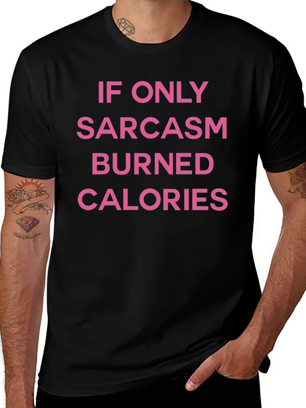 Sarcasm Calories Funny T-Shirt