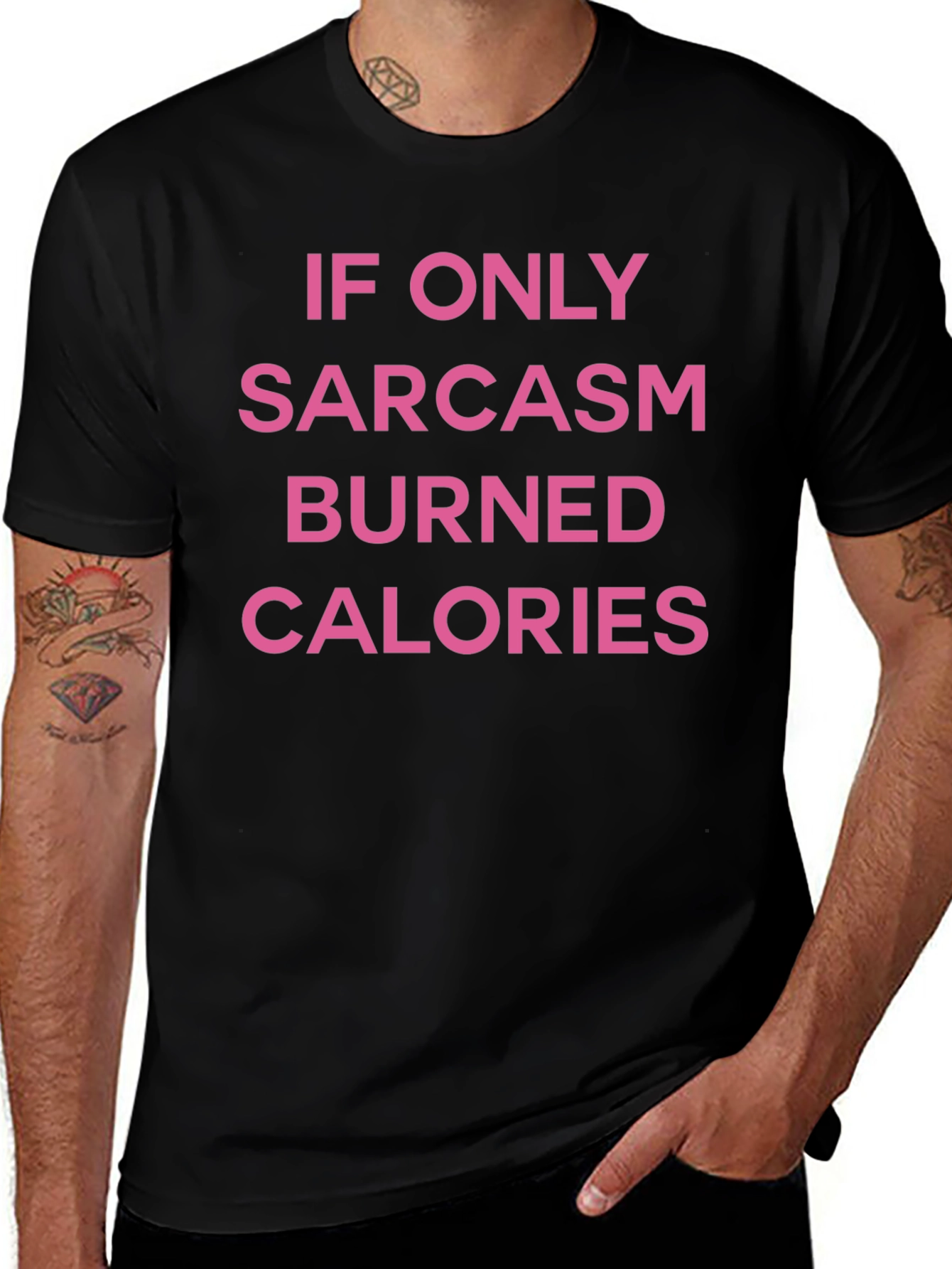 Sarcasm Calories Funny T-Shirt