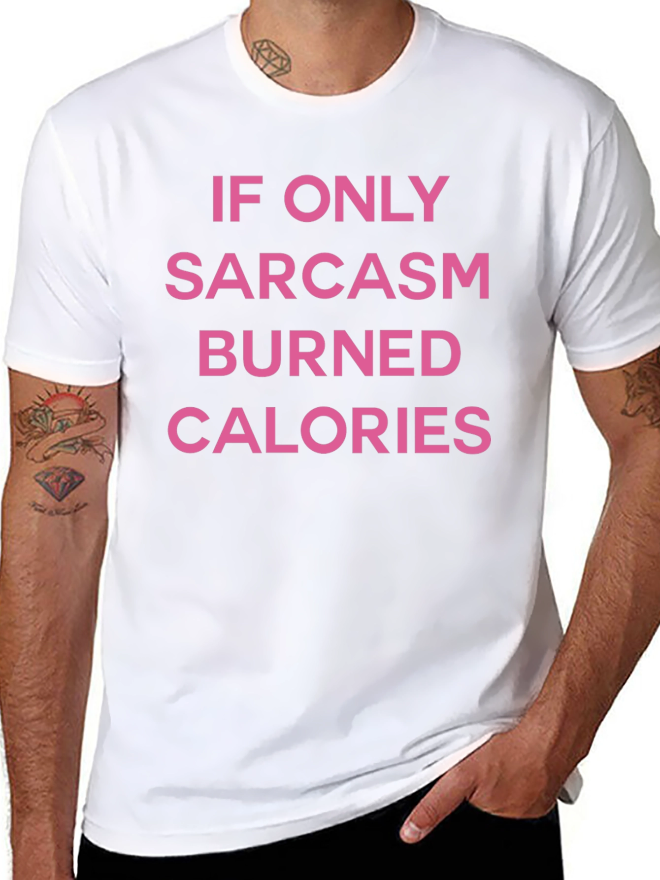Sarcasm Calories Funny T-Shirt