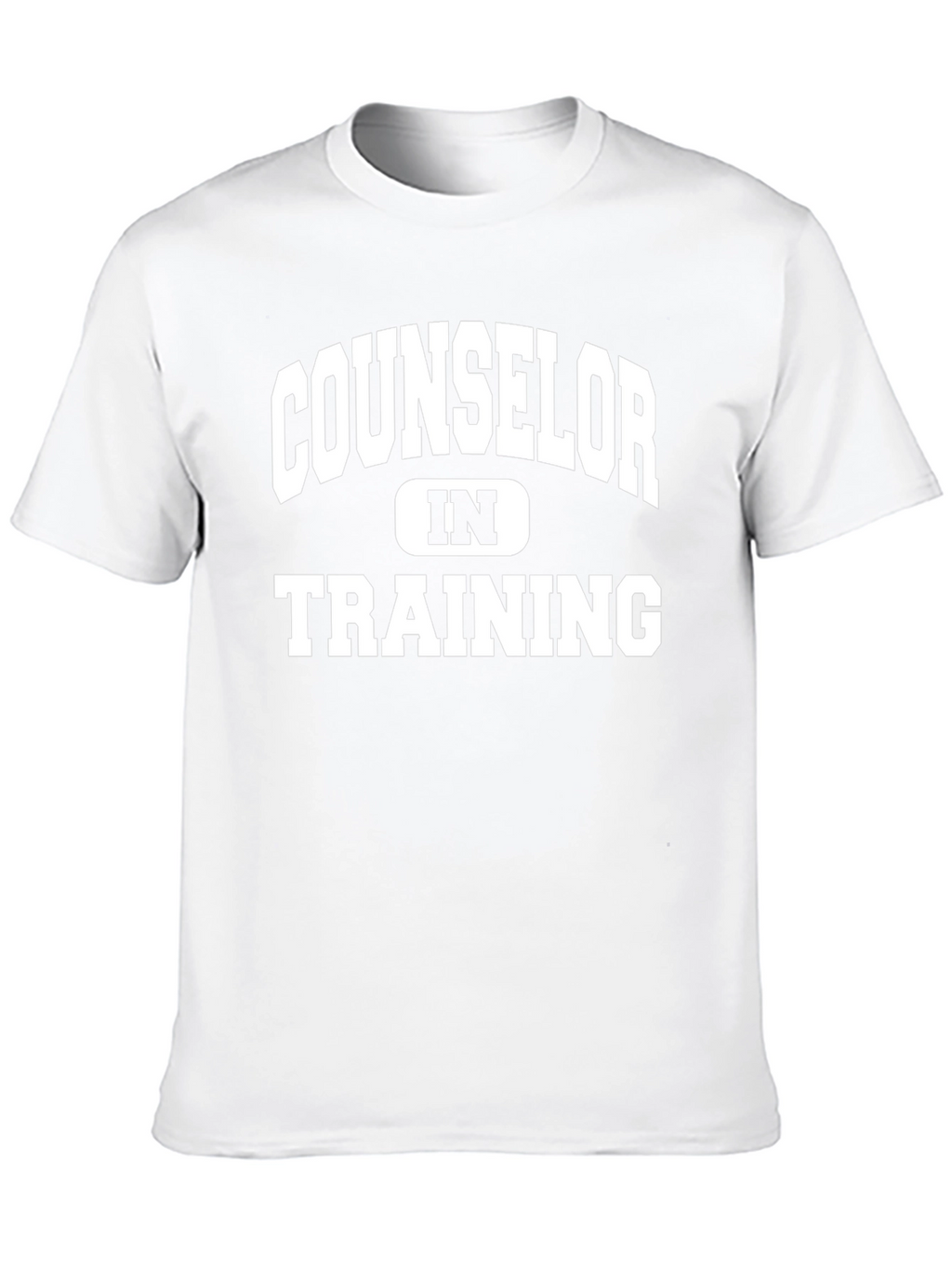 Counselor In Training Tee - Black Graphic T-Shirt