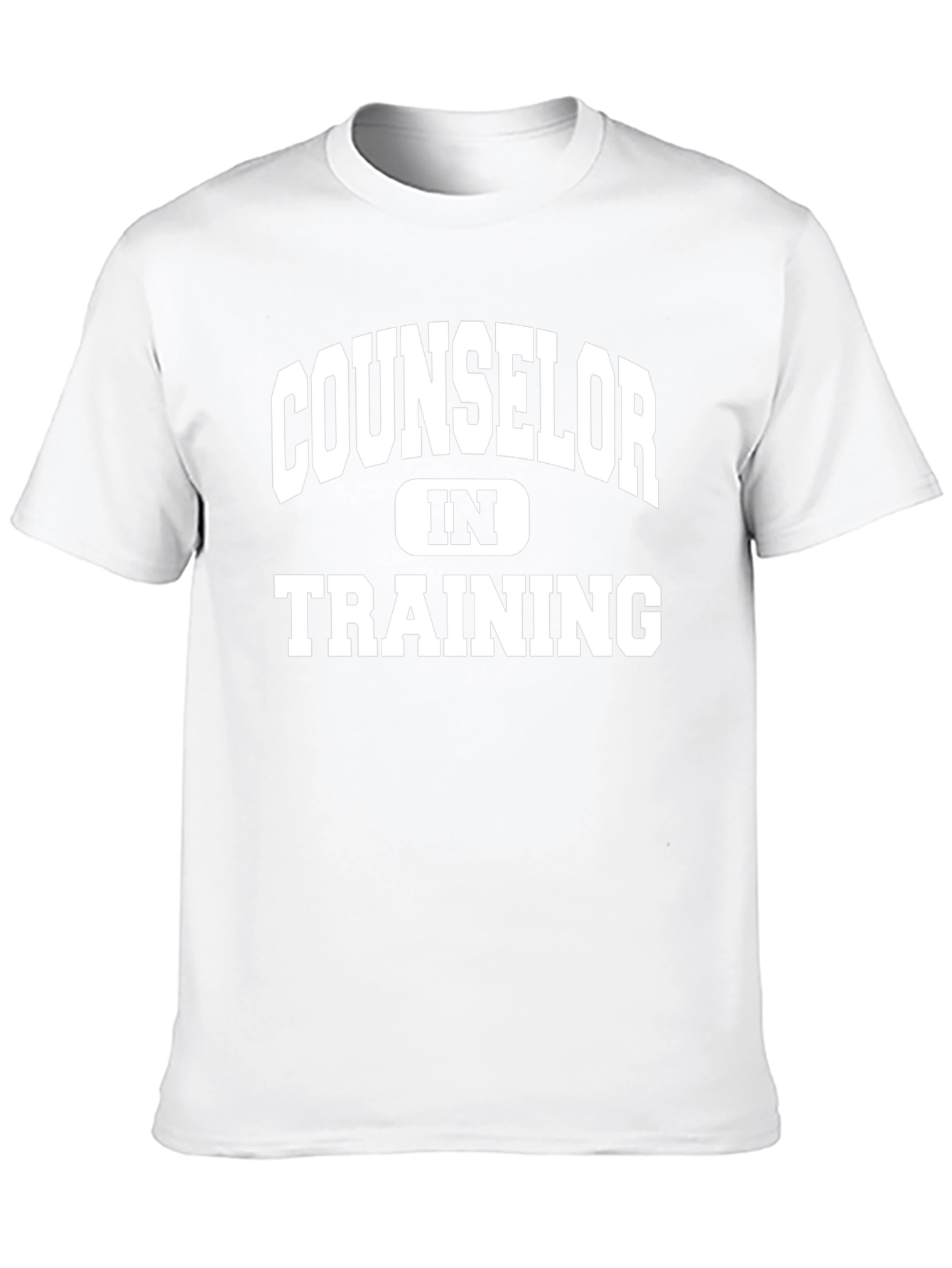 Counselor In Training Tee - Black Graphic T-Shirt