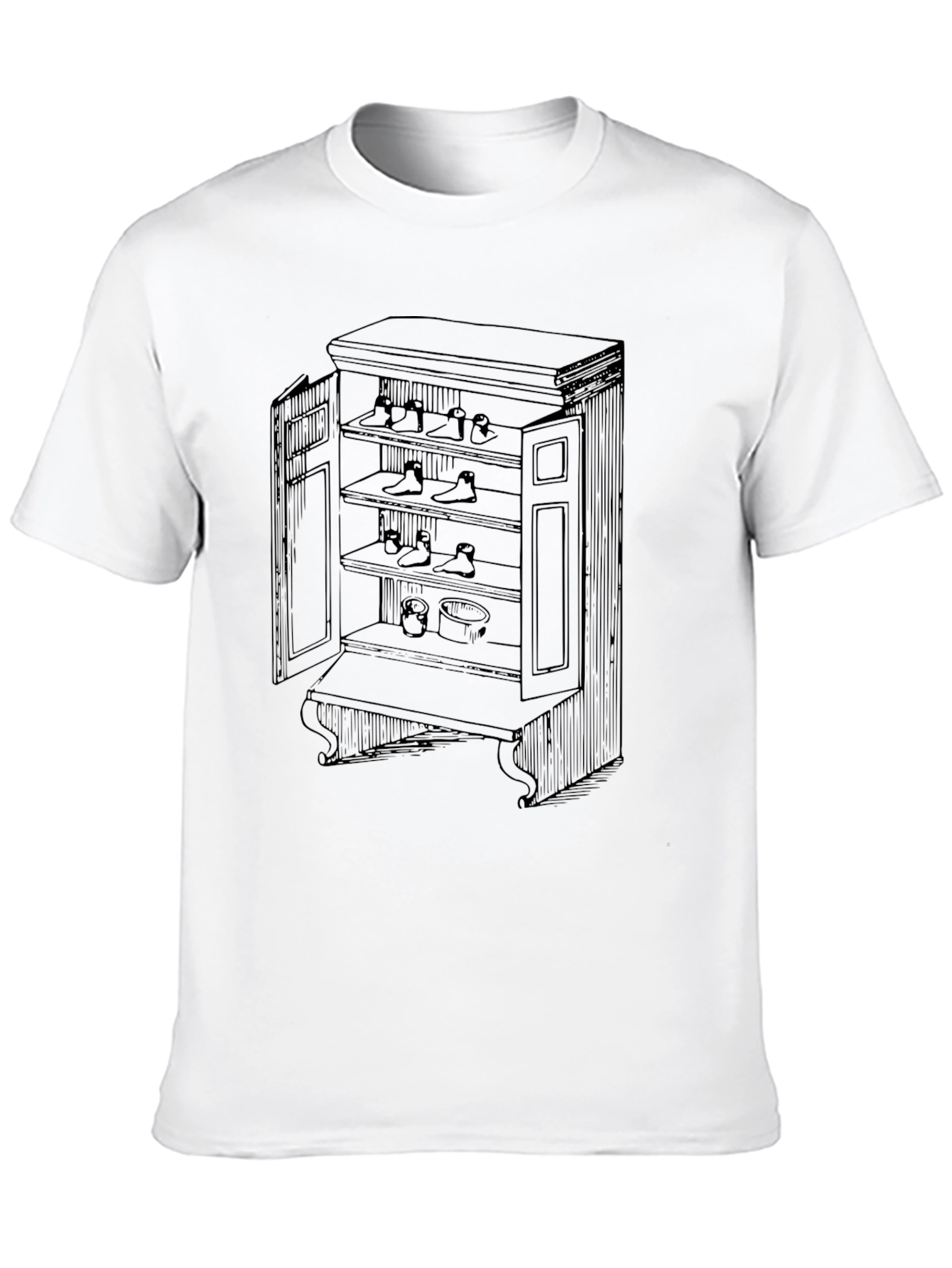 Novelty Furniture Cabinet Graphic Tee - Unique Design