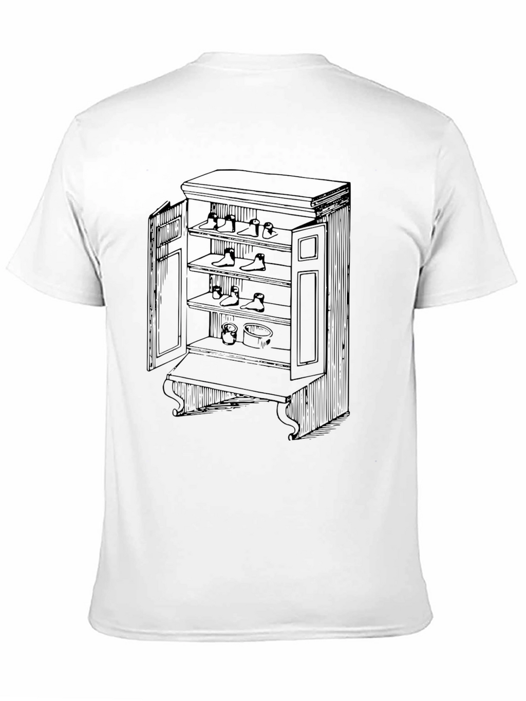 Novelty Furniture Cabinet Graphic Tee - Unique Design