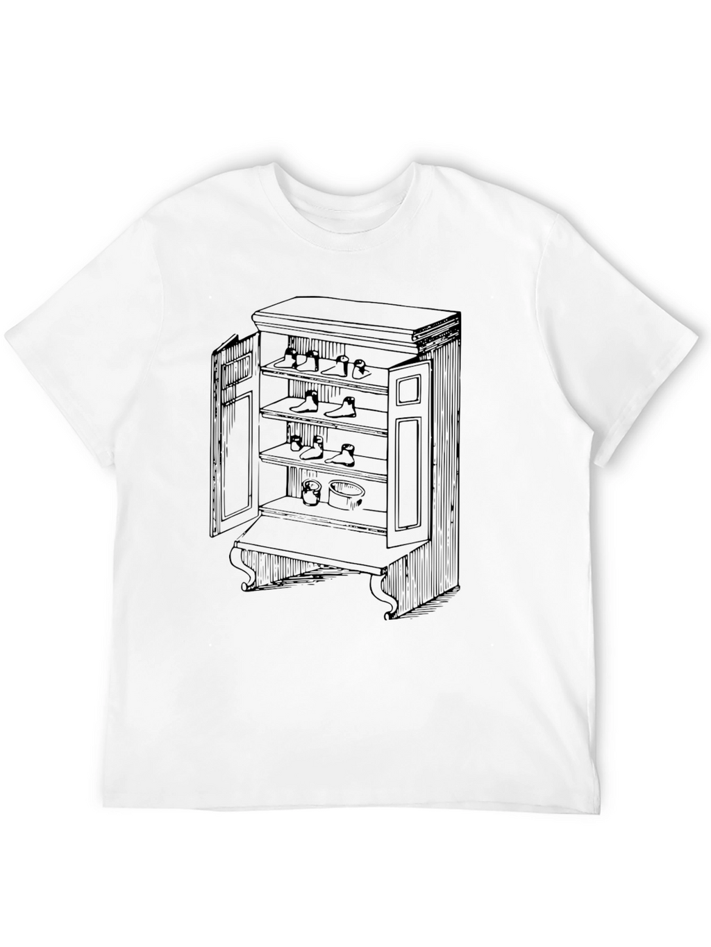 Novelty Furniture Cabinet Graphic Tee - Unique Design
