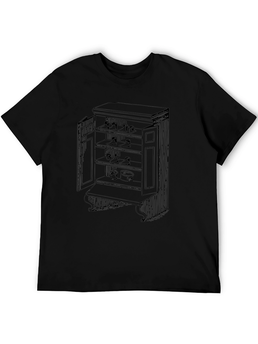 Novelty Furniture Cabinet Graphic Tee - Unique Design