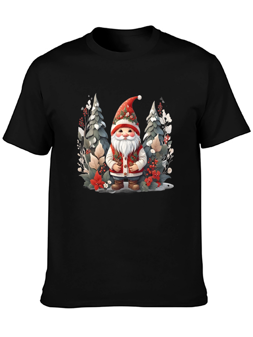 Festive Gnome Graphic Tee