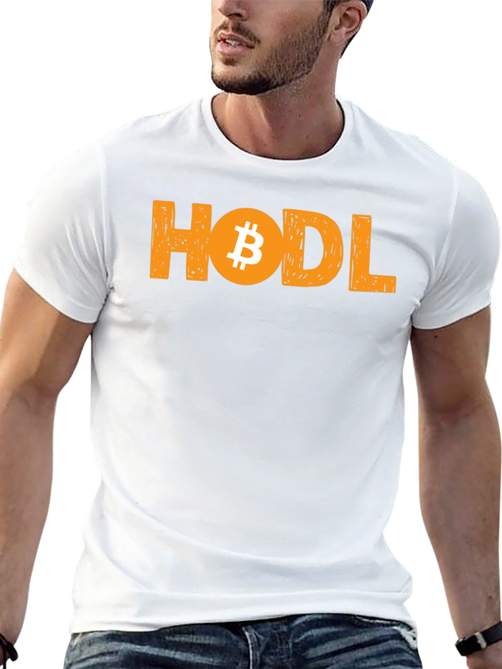 HODL Bitcoin T-Shirt - Crypto Investor Apparel
