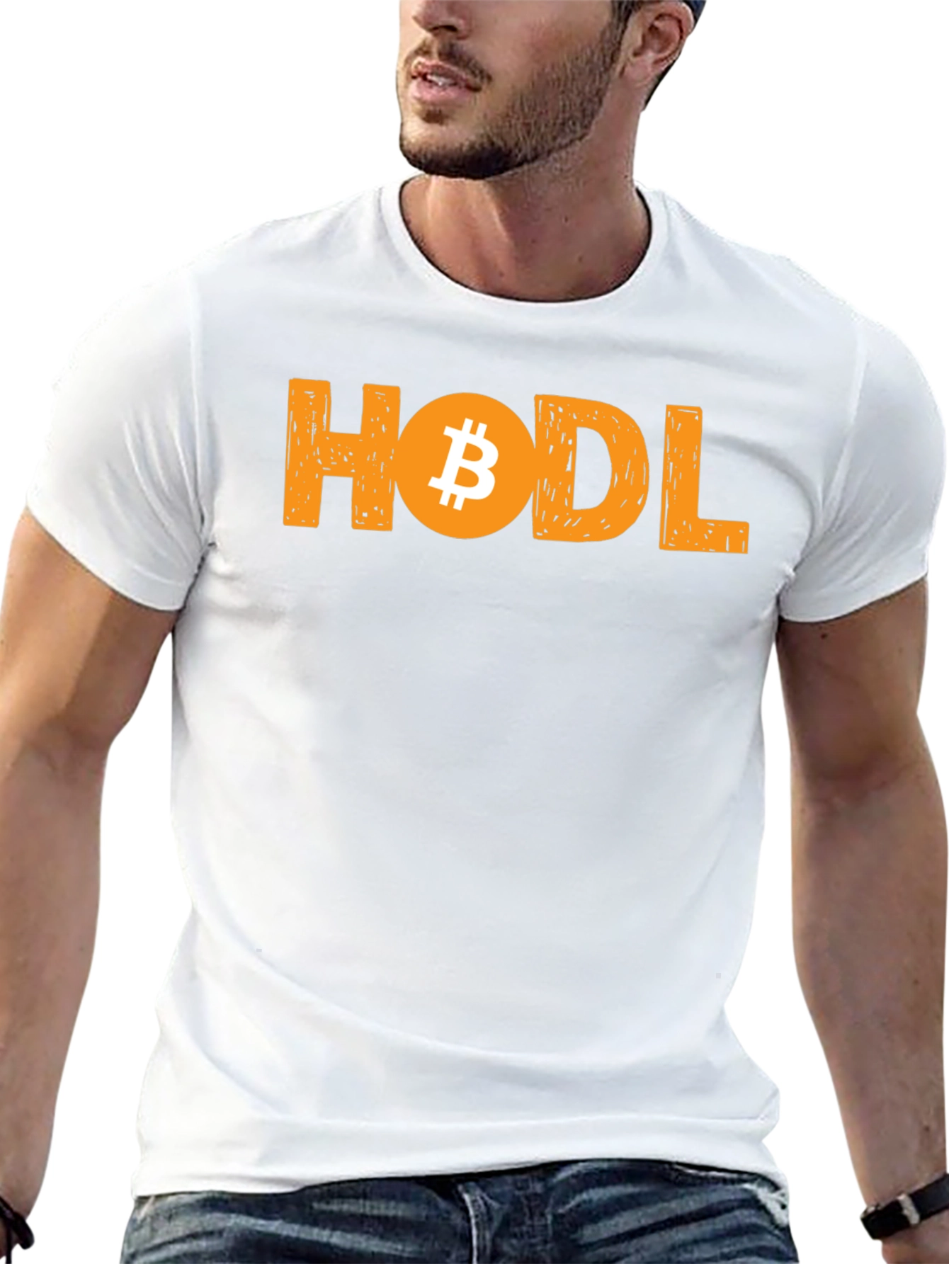HODL Bitcoin T-Shirt - Crypto Investor Apparel