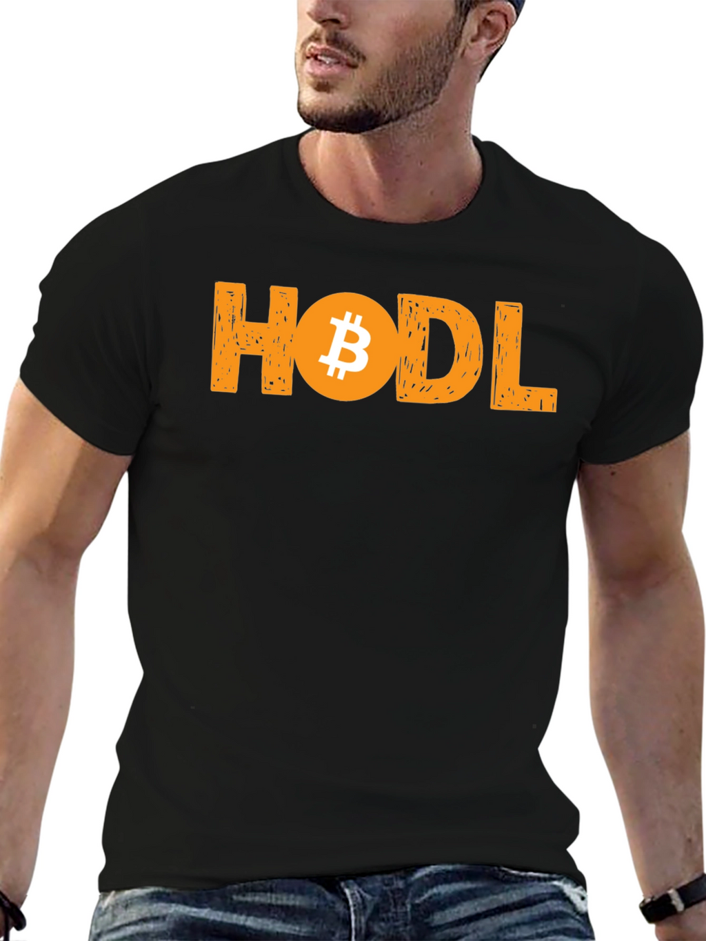 HODL Bitcoin T-Shirt - Crypto Investor Apparel