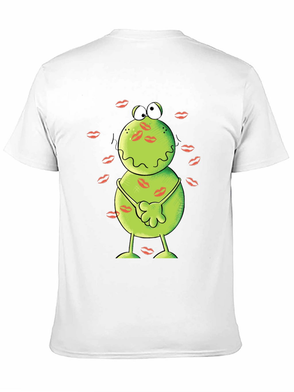Kissed Frog Graphic Tee - Mens Black T-Shirt