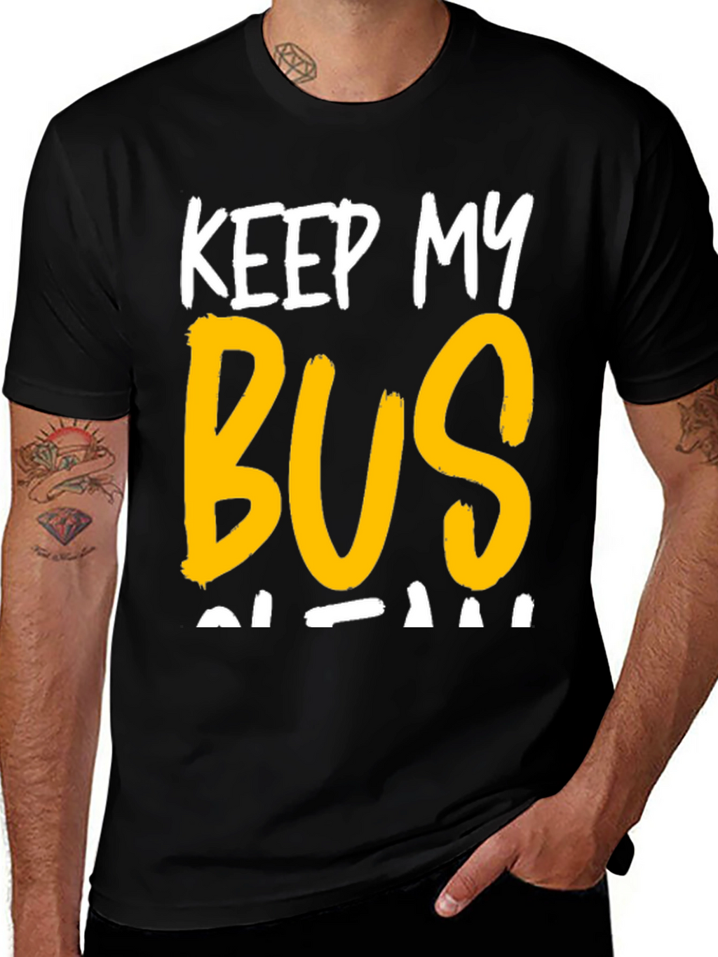Keep My Bus Clean Graphic Tee