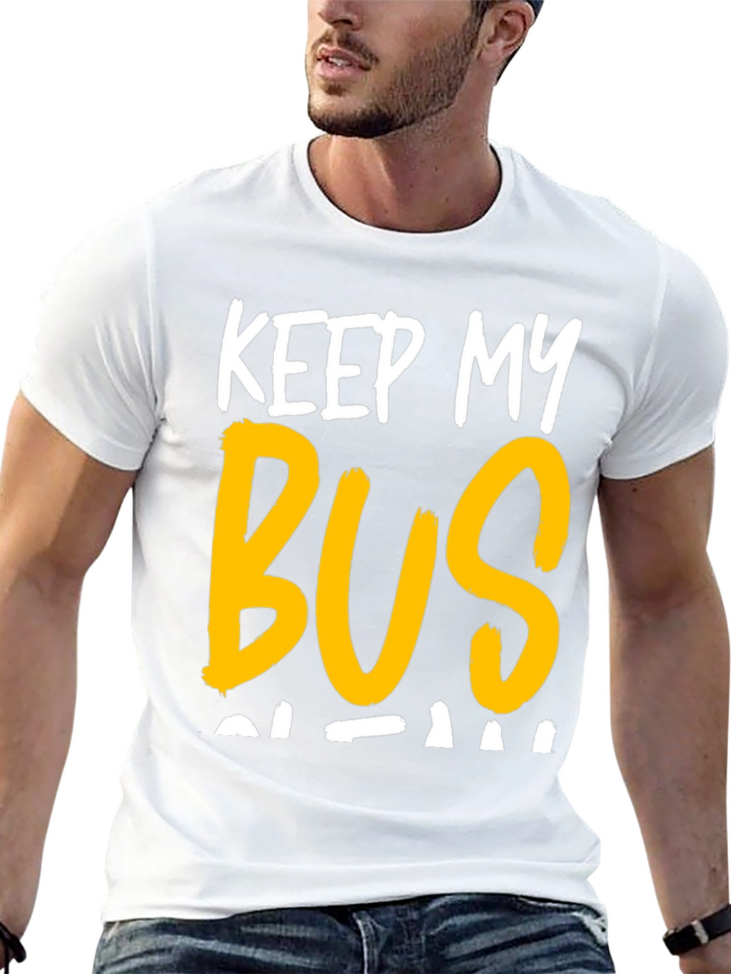 Keep My Bus Clean Graphic Tee
