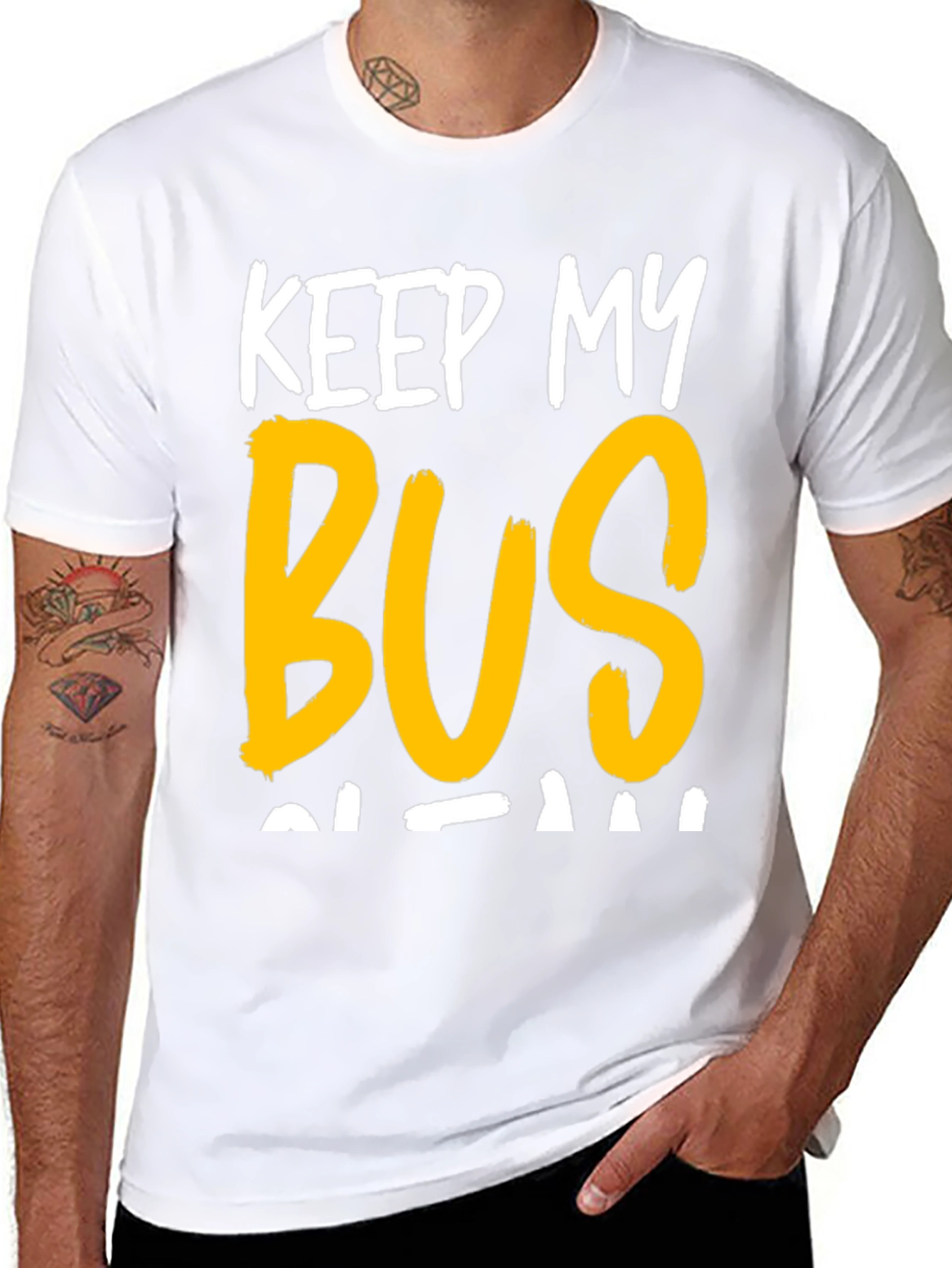 Keep My Bus Clean Graphic Tee