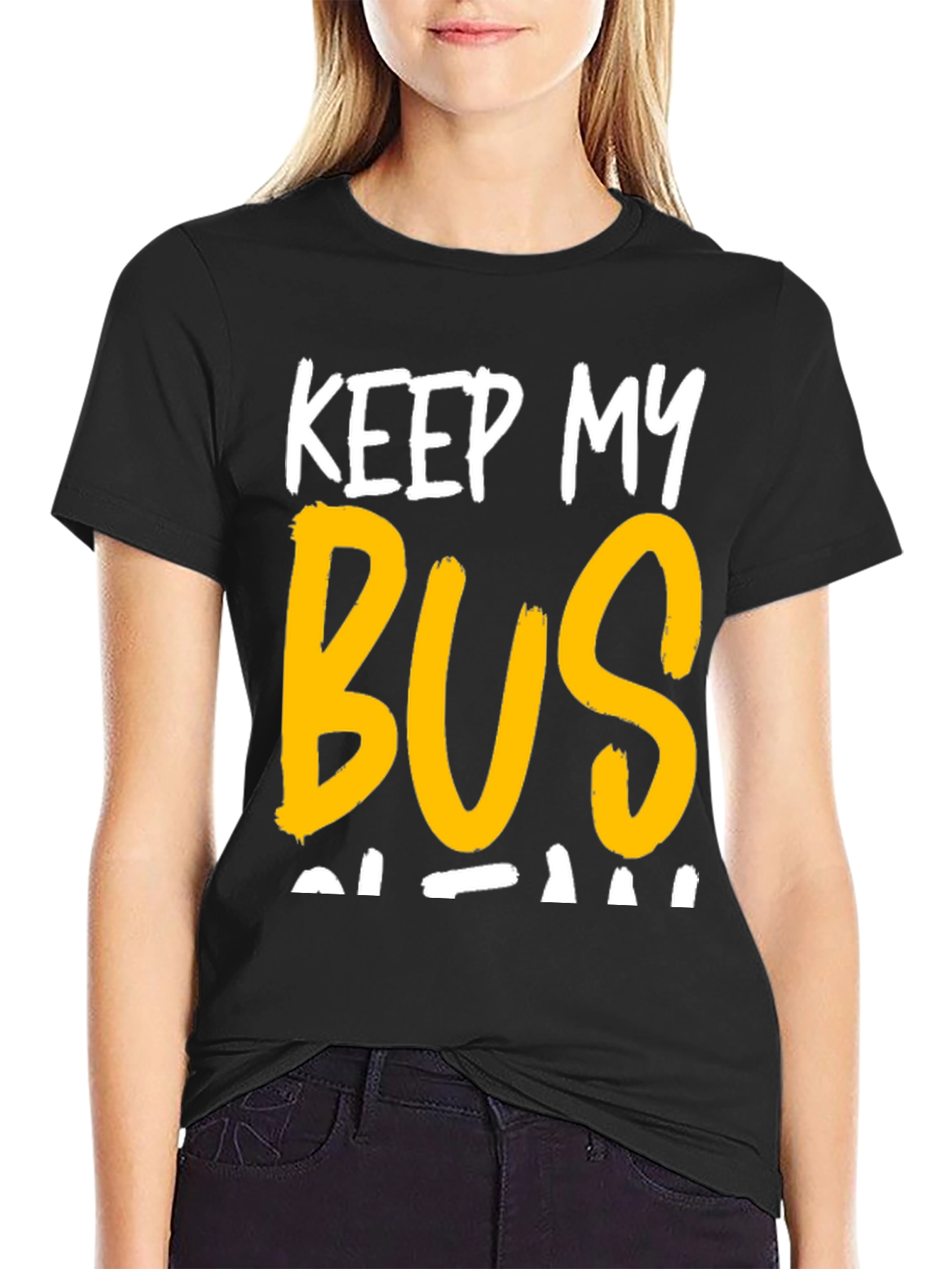 Keep My Bus Clean Graphic Tee