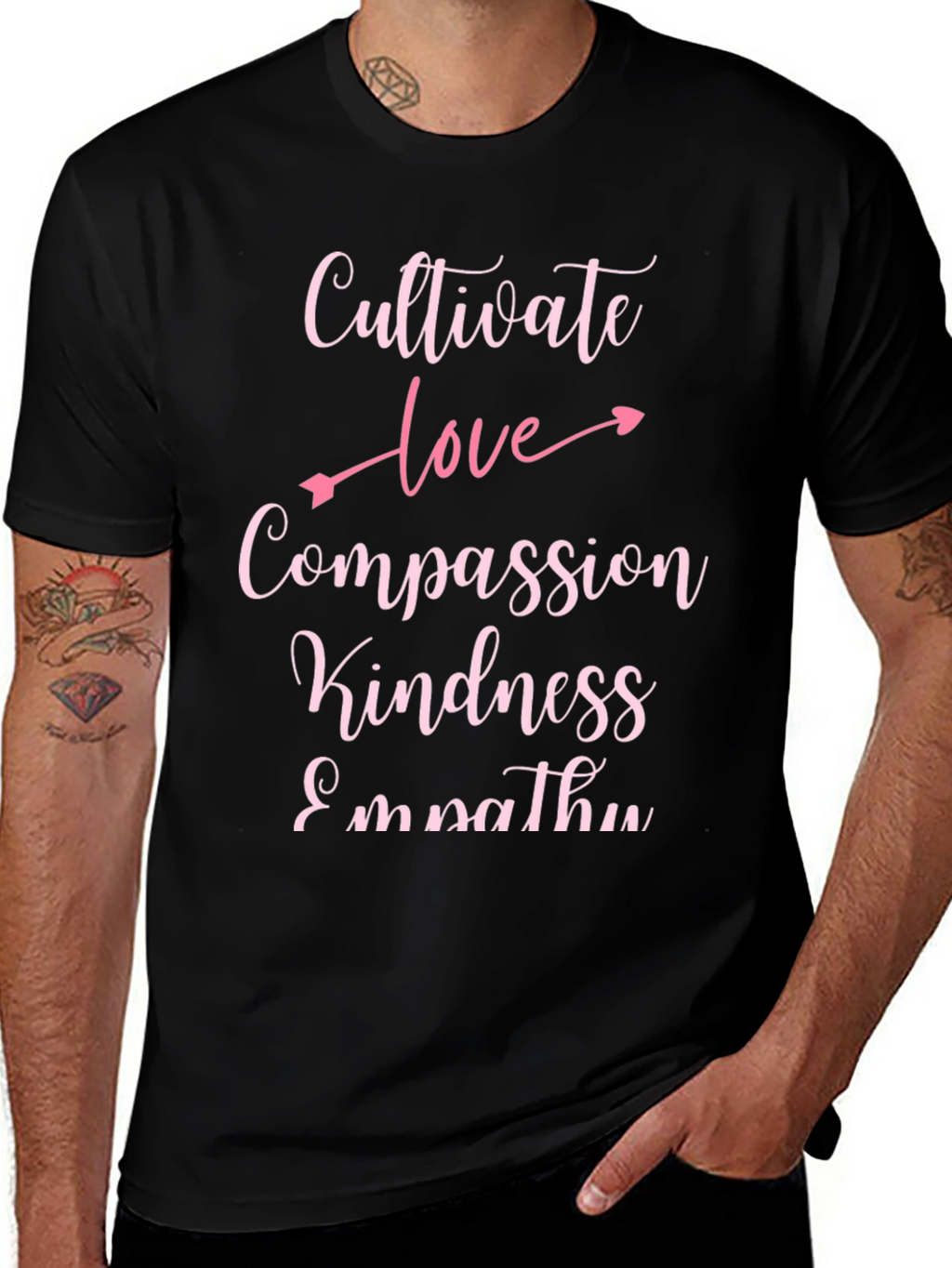 Cultivate Love Compassion Graphic Tee