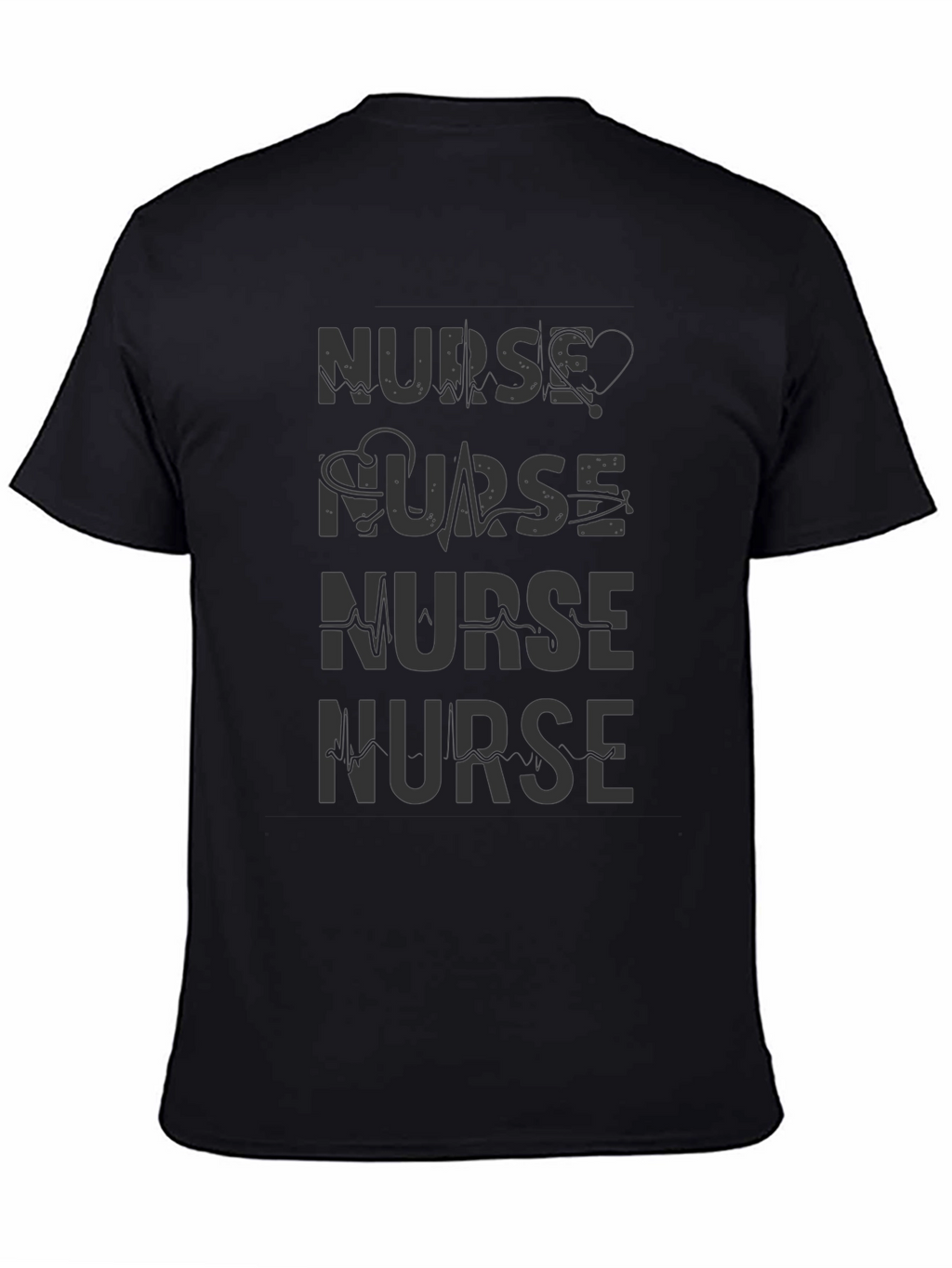Nurse Graphic Print T-Shirt - Medical Profession Apparel