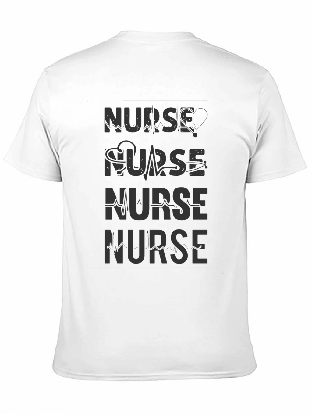 Nurse Graphic Print T-Shirt - Medical Profession Apparel