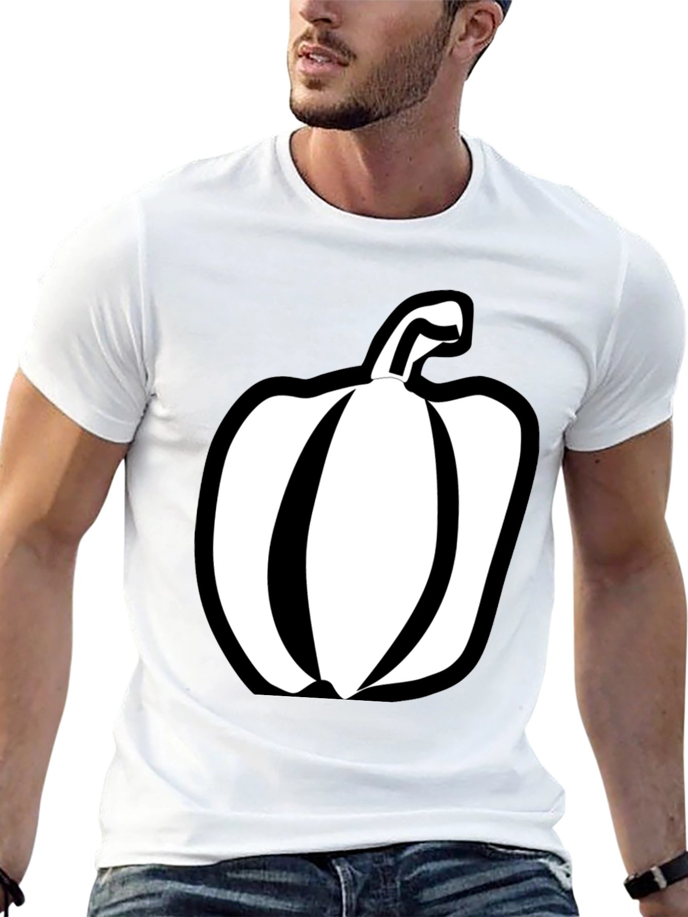 Pumpkin Graphic Tee - Halloween Ready!