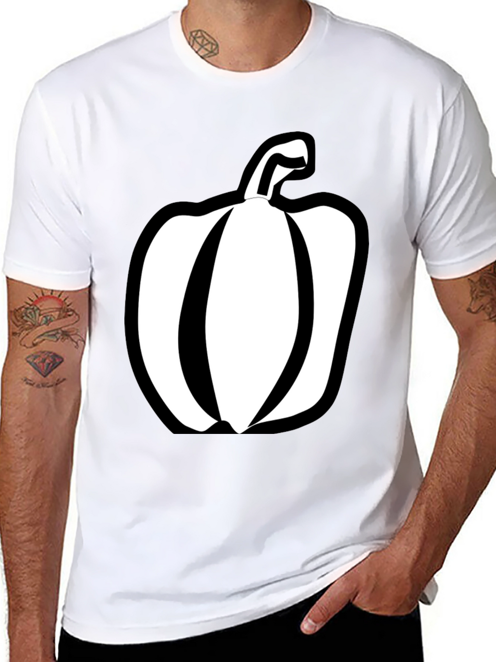 Pumpkin Graphic Tee - Halloween Ready!