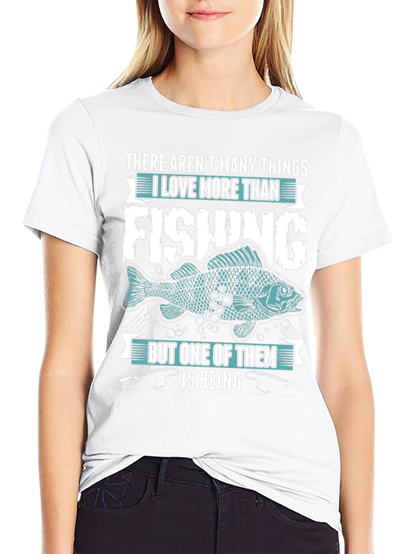 Fishing Lover T-Shirt - Many Things I Love