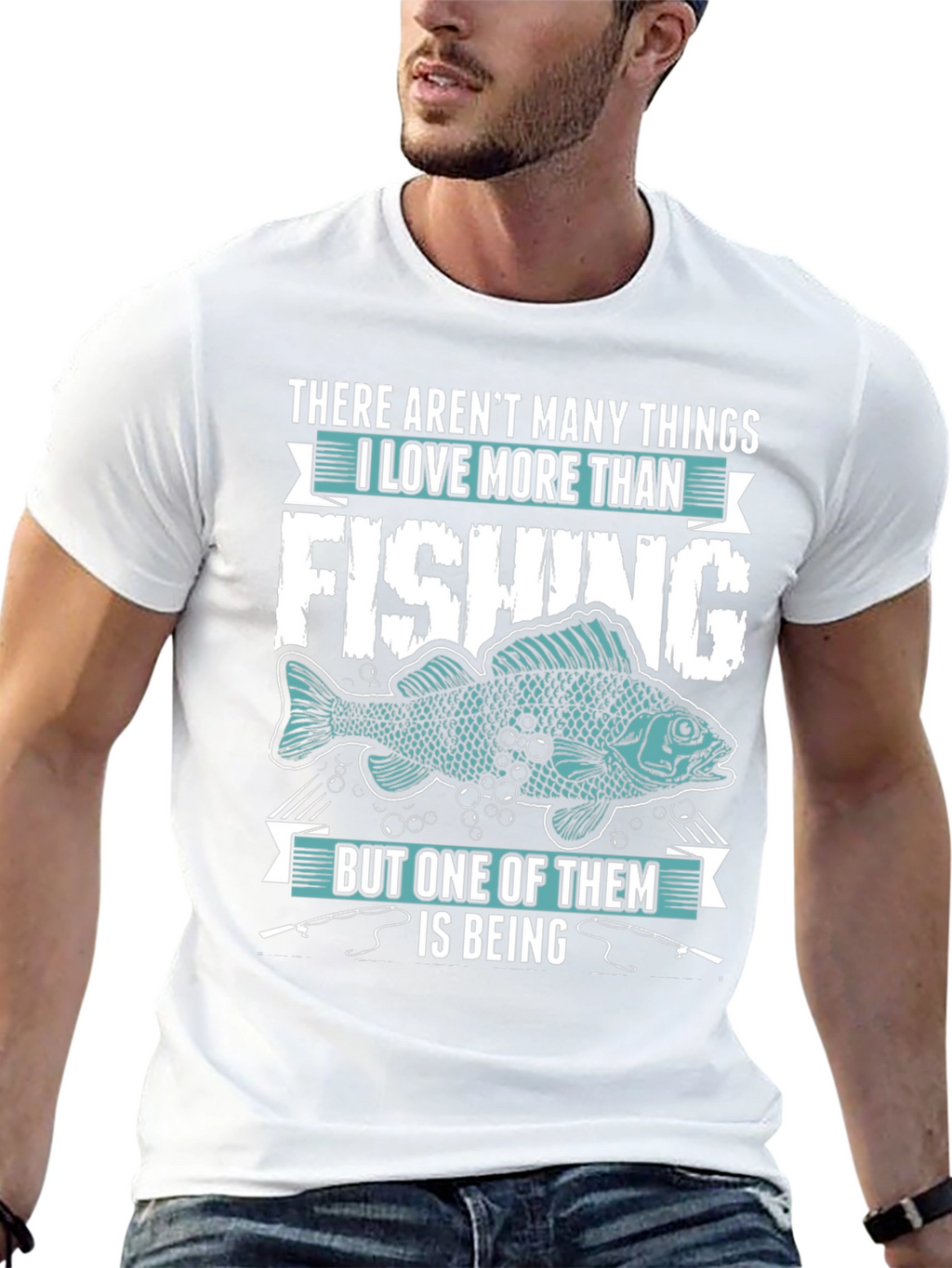 Fishing Lover T-Shirt - Many Things I Love