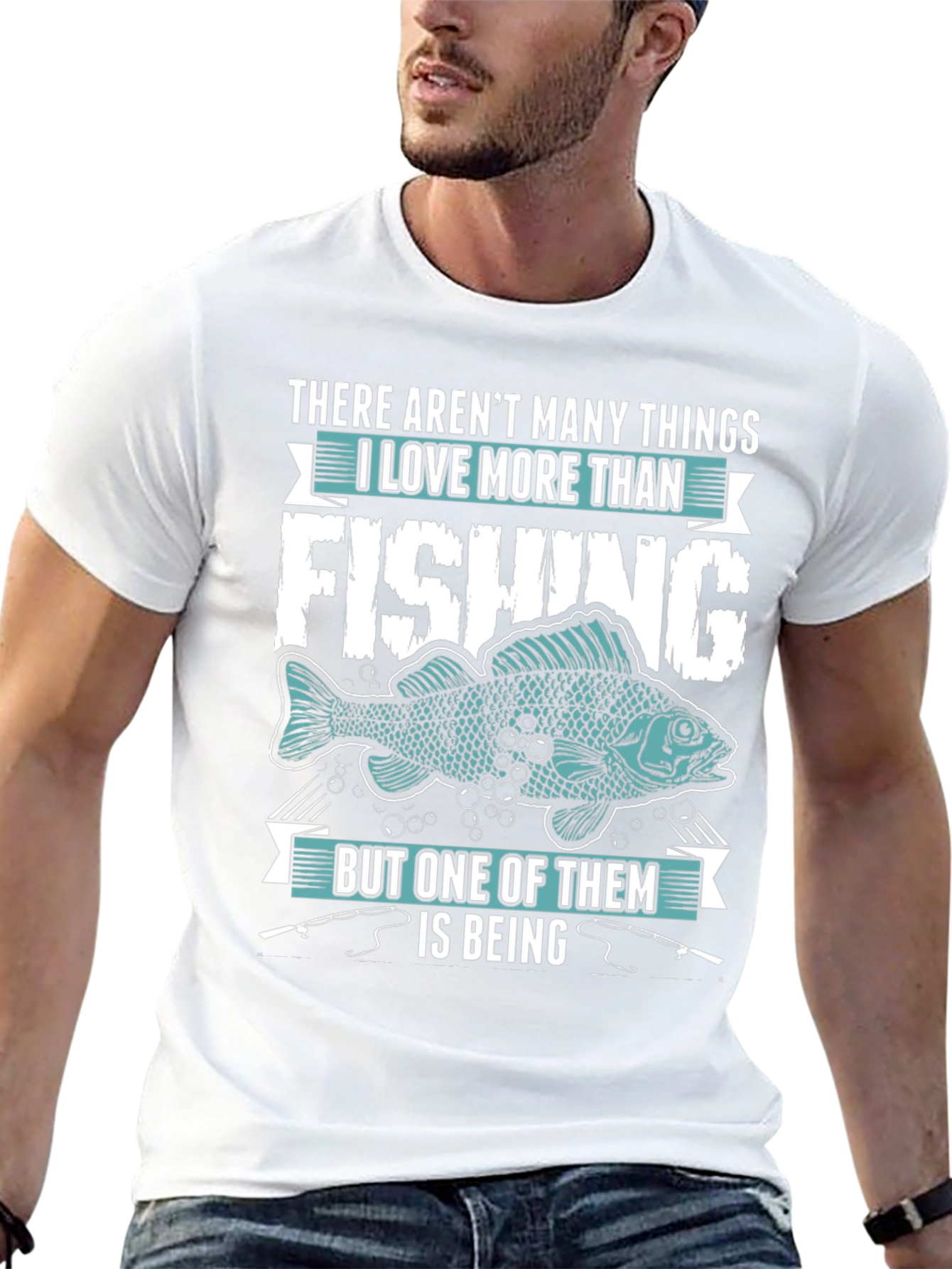 Fishing Lover T-Shirt - Many Things I Love