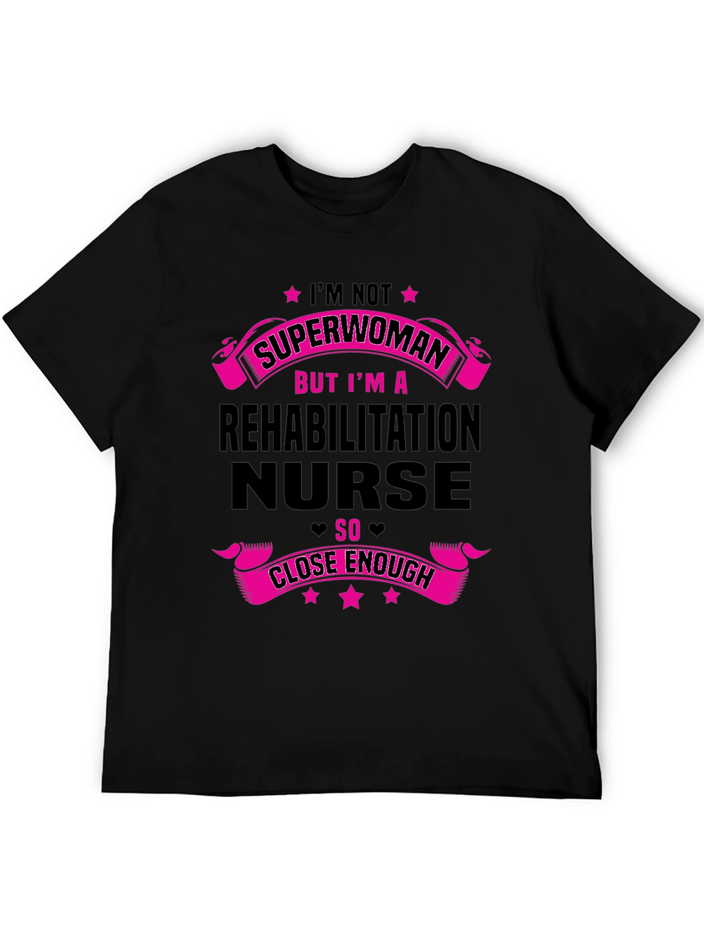 Rehabilitation Nurse Superwoman Graphic T-Shirt