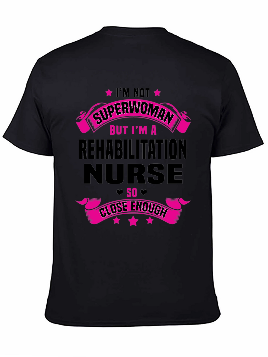 Rehabilitation Nurse Superwoman Graphic T-Shirt
