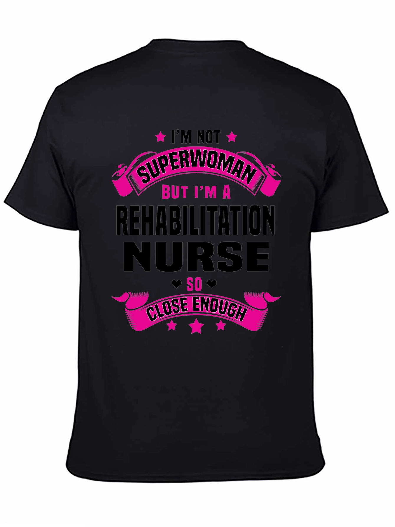Rehabilitation Nurse Superwoman Graphic T-Shirt