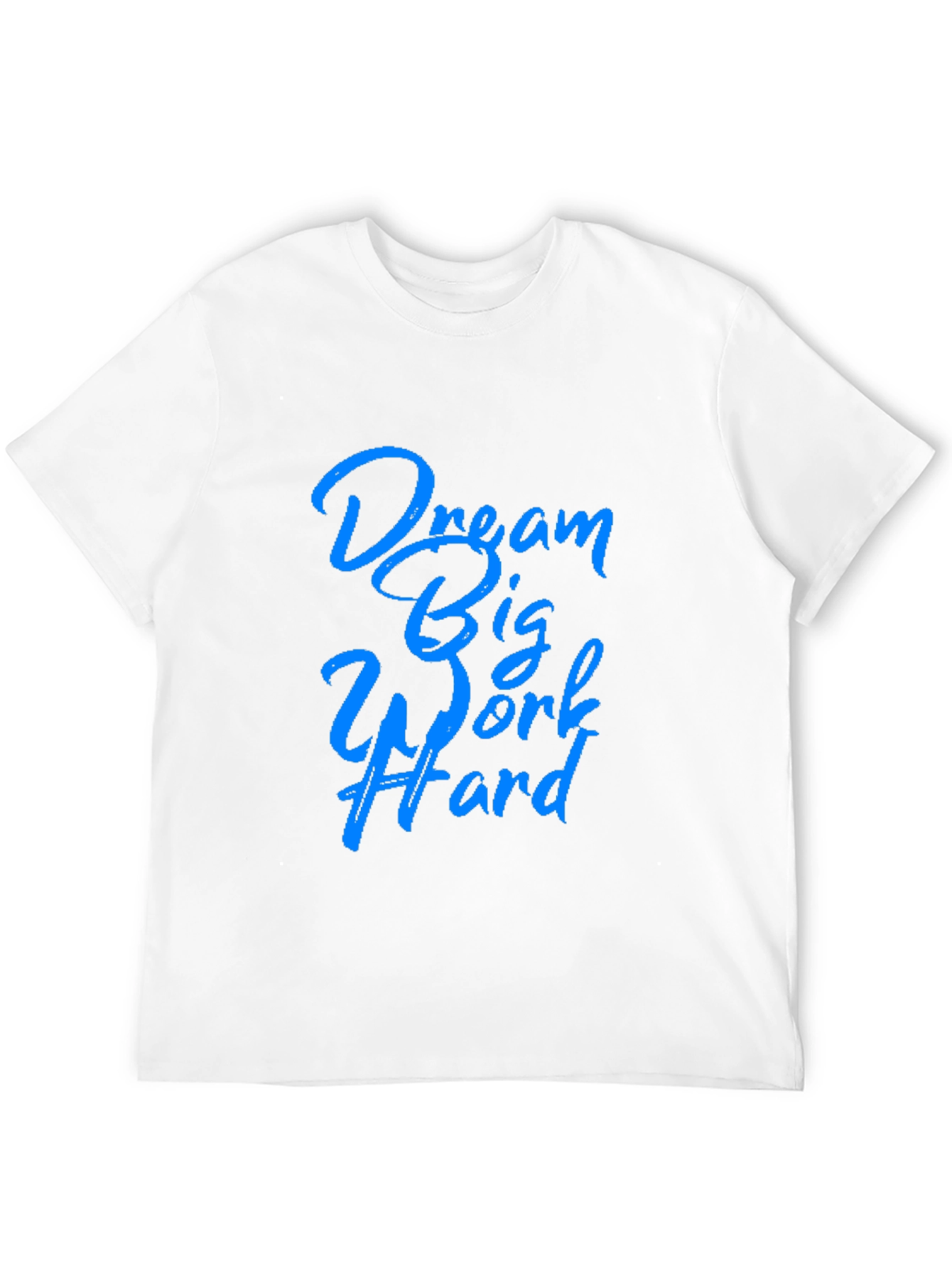 Dream Big Work Hard Black Tee