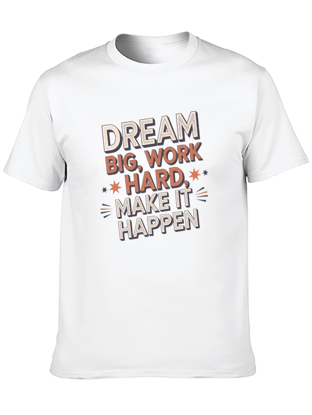 Dream Big Graphic Tee - Inspiring Message T-Shirt