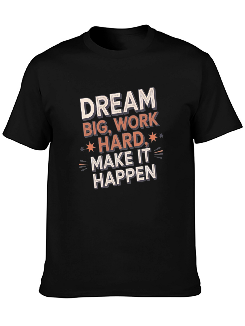 Dream Big Graphic Tee - Inspiring Message T-Shirt