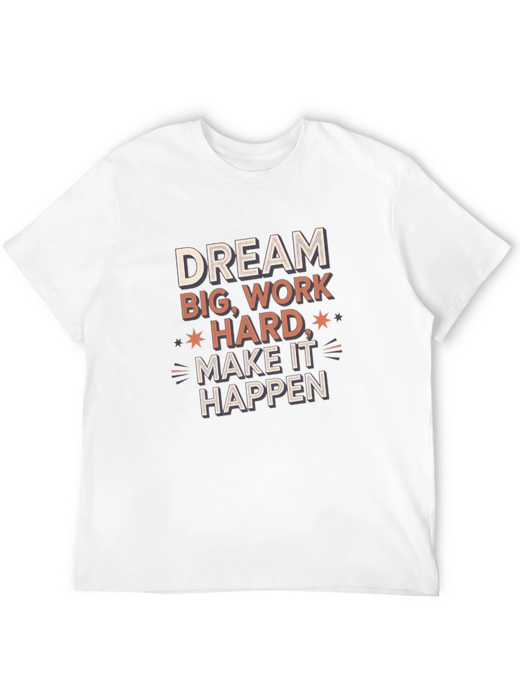 Dream Big Graphic Tee - Inspiring Message T-Shirt