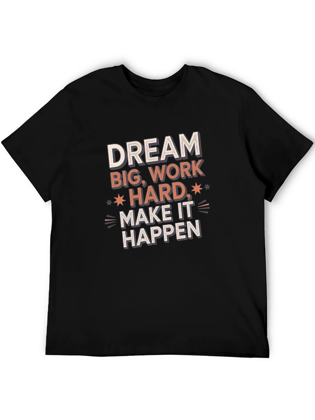 Dream Big Graphic Tee - Inspiring Message T-Shirt