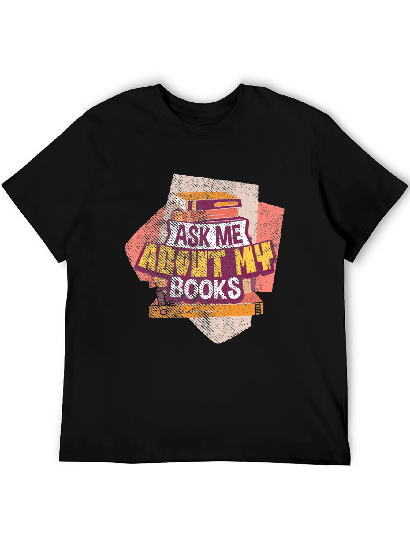 Ask Me About My Books T-Shirt Book Lover Tee