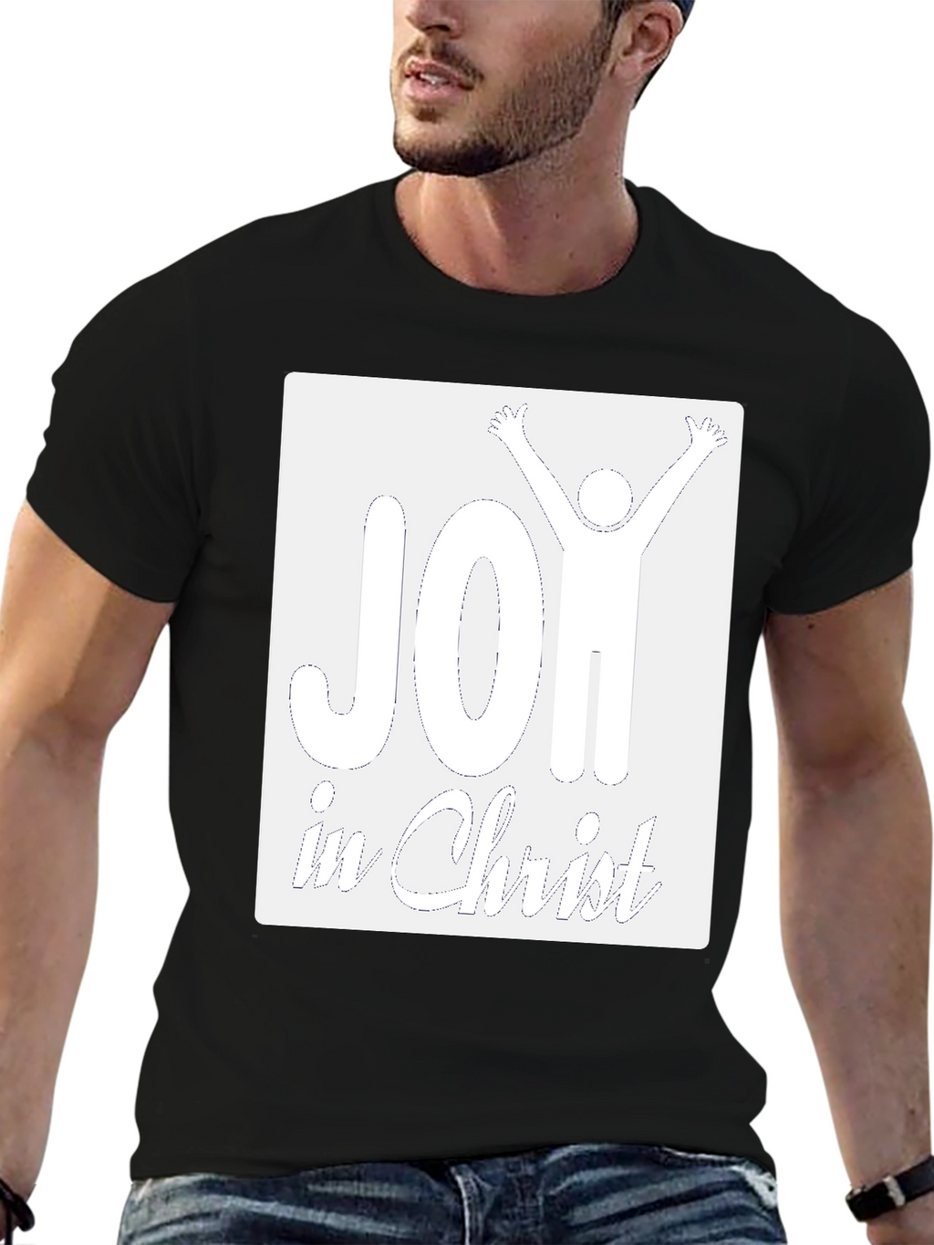 Joy in Christ Graphic T-Shirt - Christian Apparel