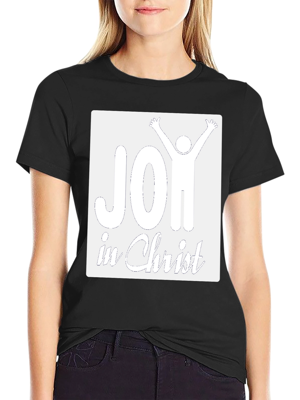 Joy in Christ Graphic T-Shirt - Christian Apparel