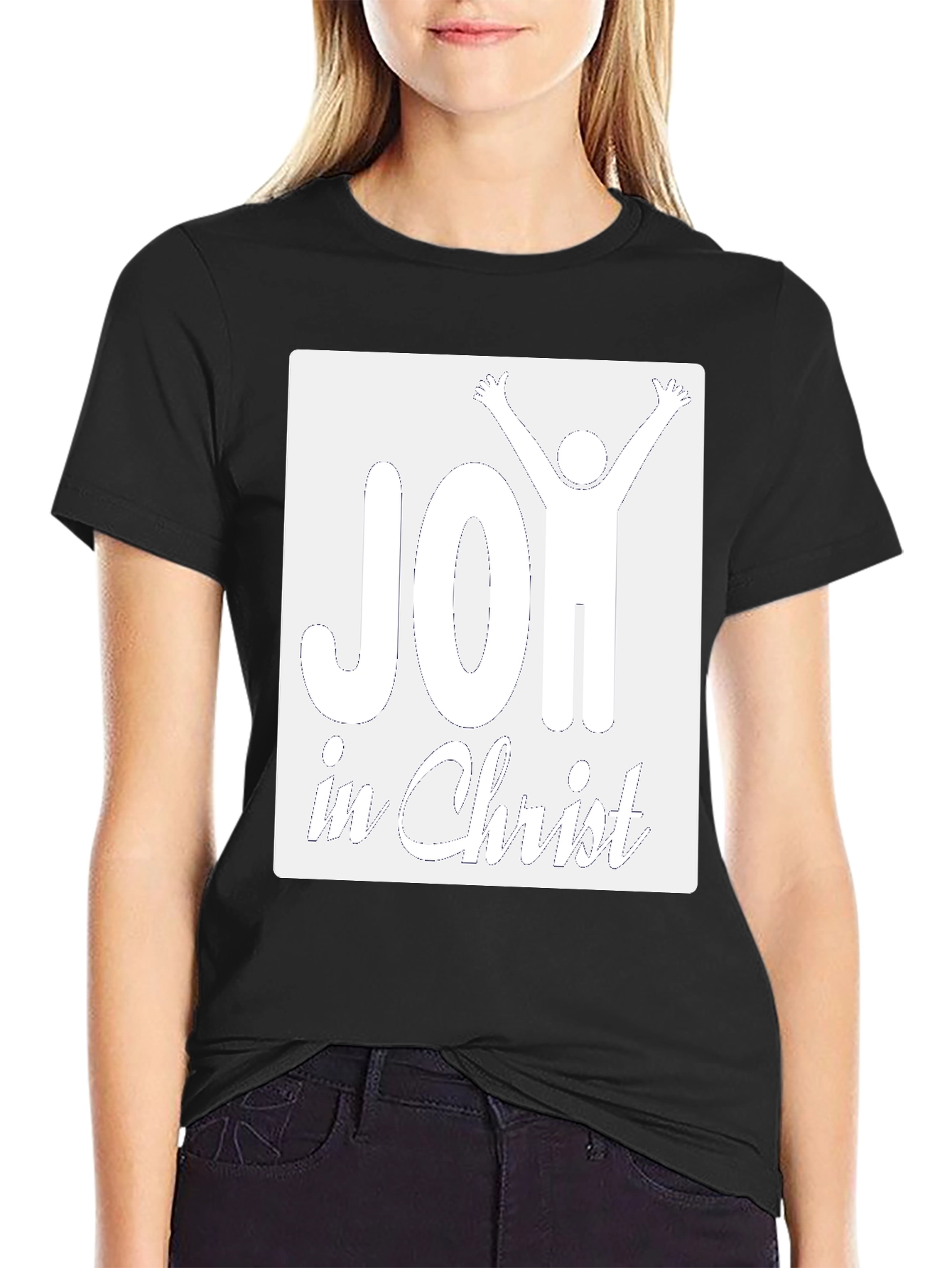 Joy in Christ Graphic T-Shirt - Christian Apparel