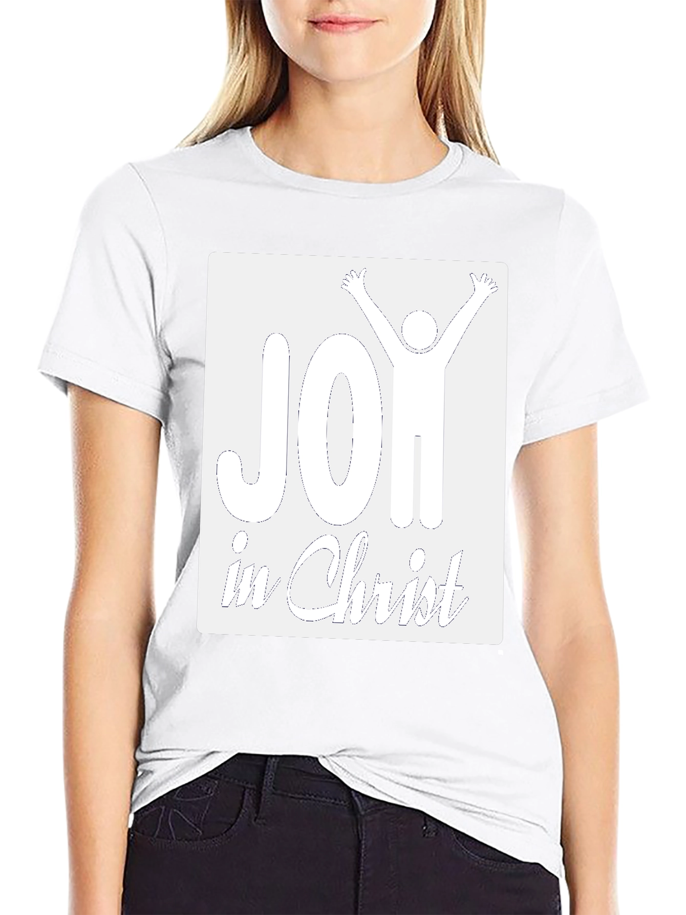 Joy in Christ Graphic T-Shirt - Christian Apparel