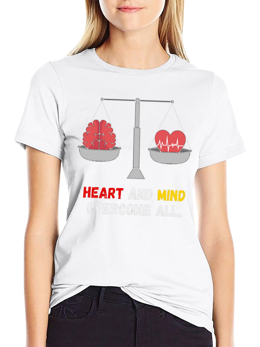 Heart and Mind Overcome All T-Shirt