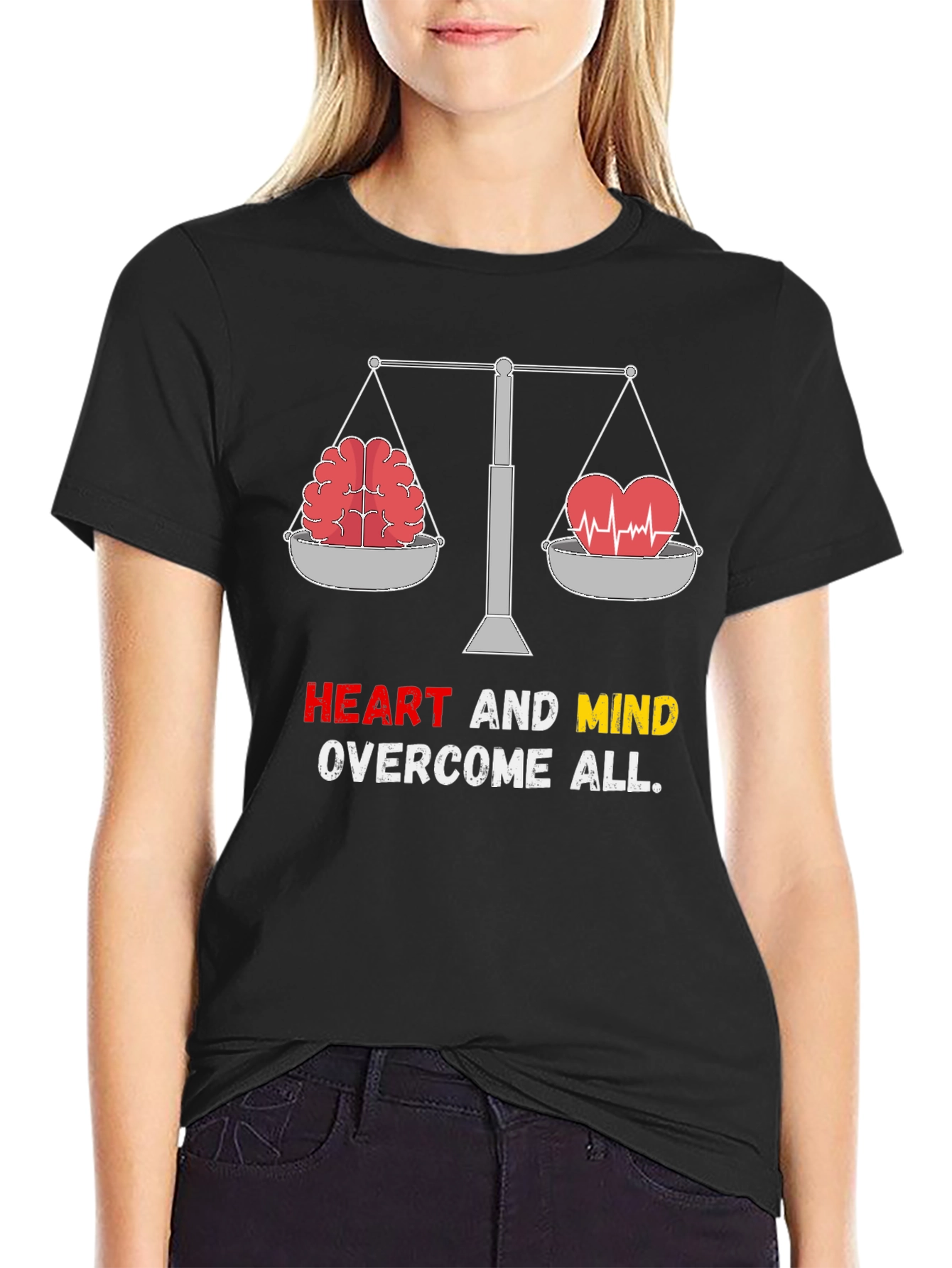 Heart and Mind Overcome All T-Shirt