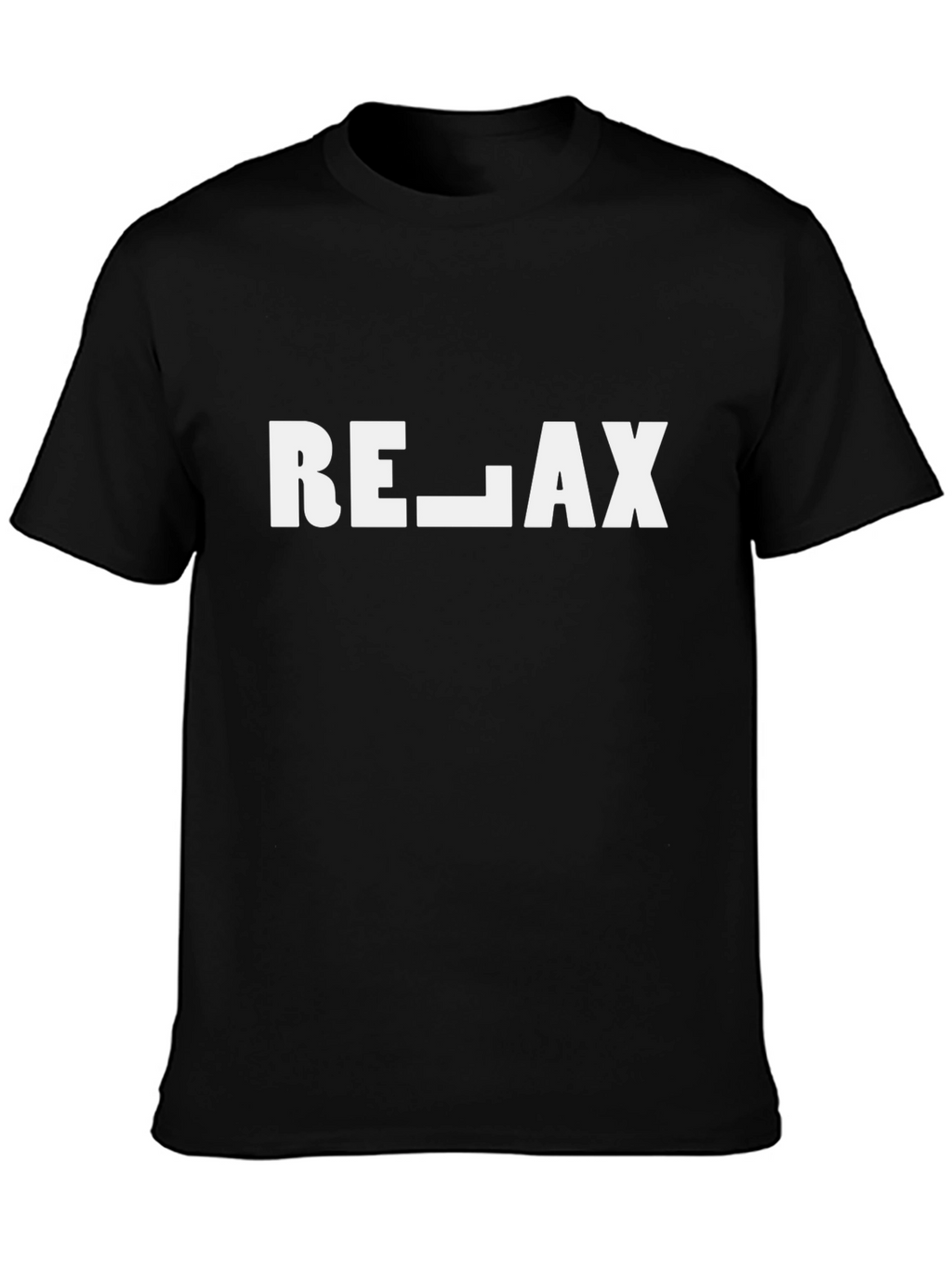 Relax T-Shirt -  Modern Slogan Tee