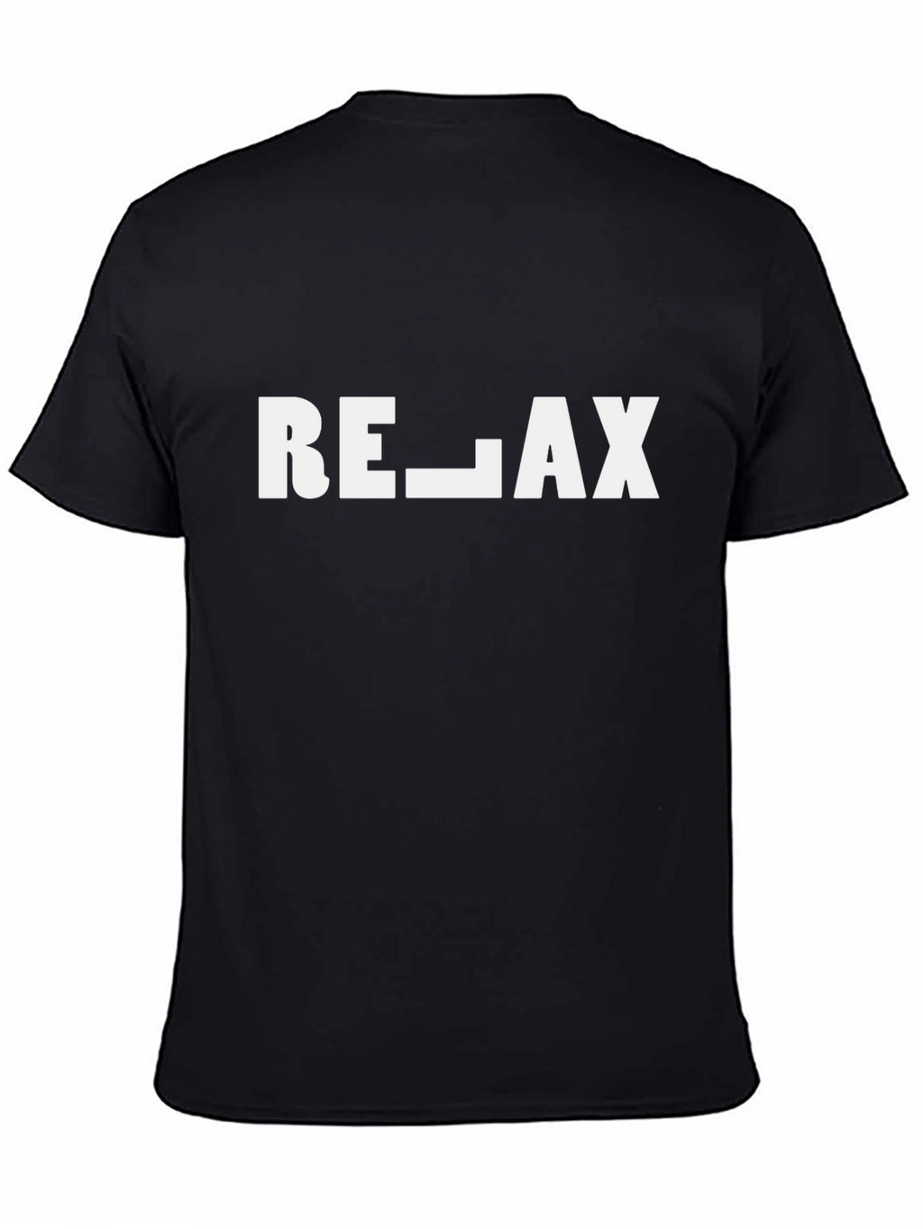 Relax T-Shirt -  Modern Slogan Tee
