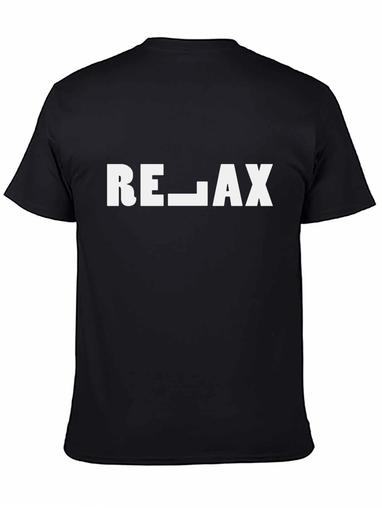 Relax T-Shirt -  Modern Slogan Tee