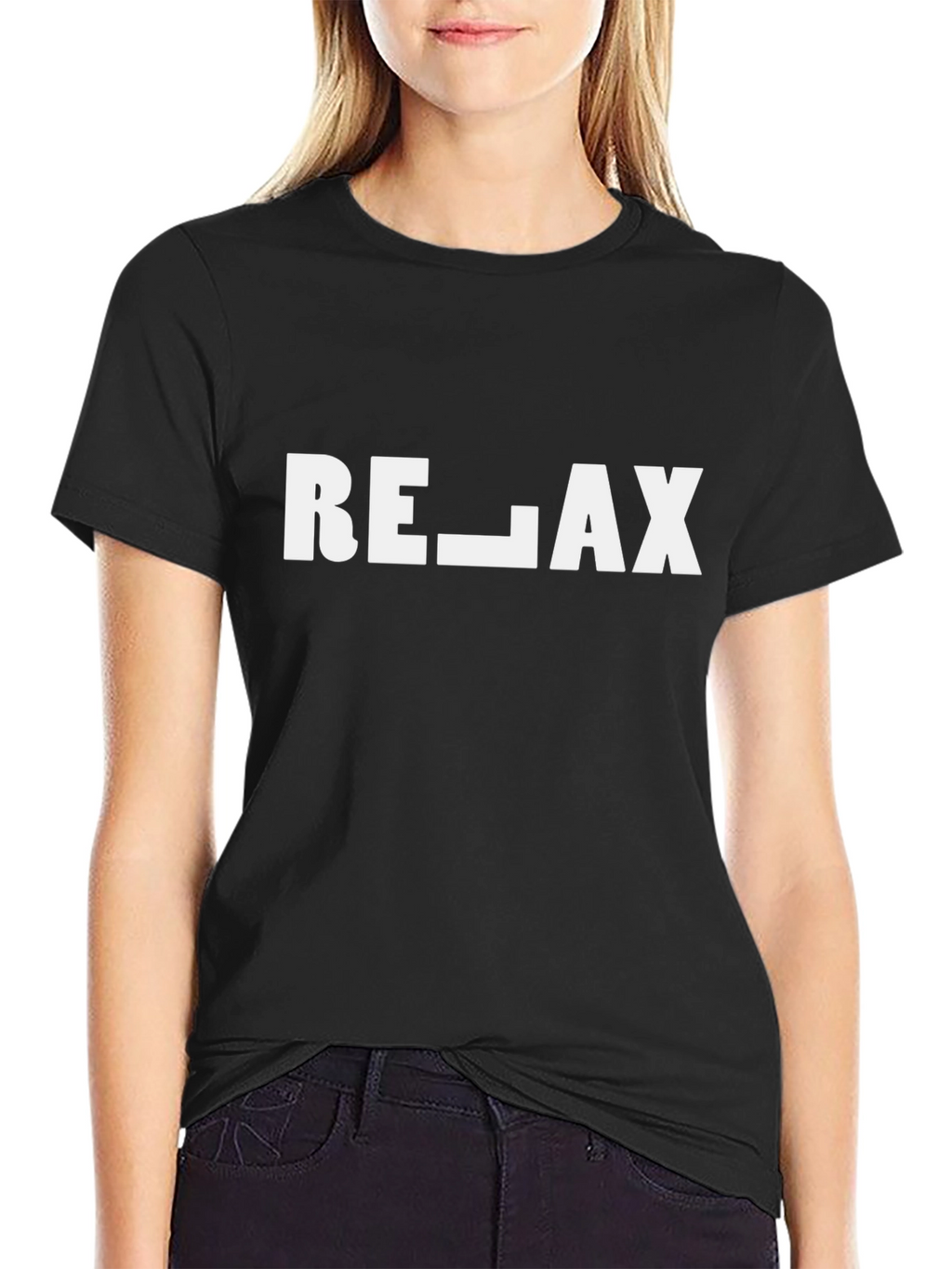 Relax T-Shirt -  Modern Slogan Tee