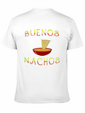 Bueno Nachos Funny Foodie Graphic T-Shirt