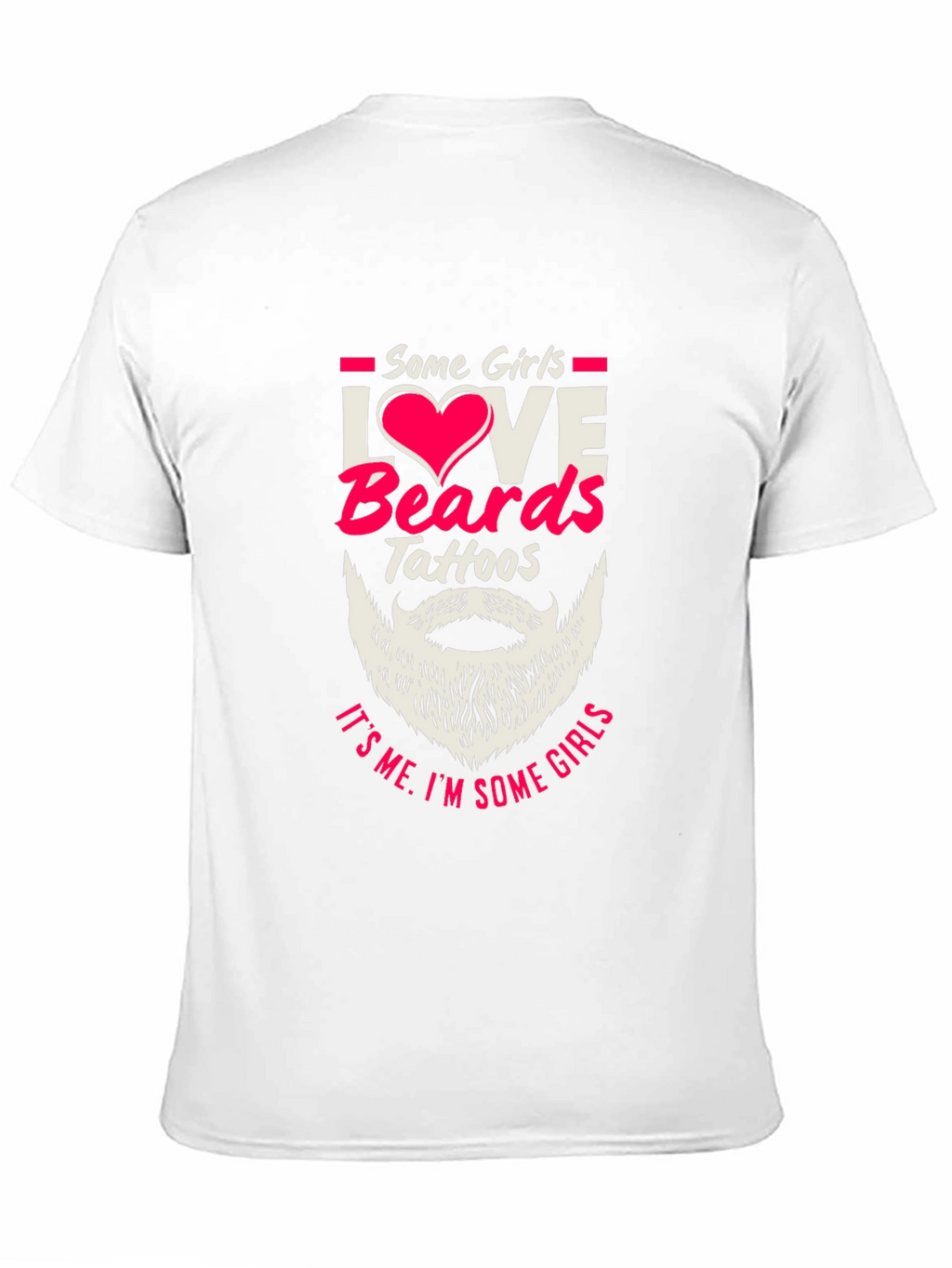 Beards & Tattoos Graphic T-Shirt - Love It!