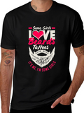 Beards & Tattoos Graphic T-Shirt - Love It!