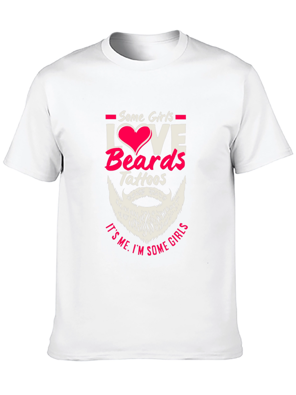 Beards & Tattoos Graphic T-Shirt - Love It!